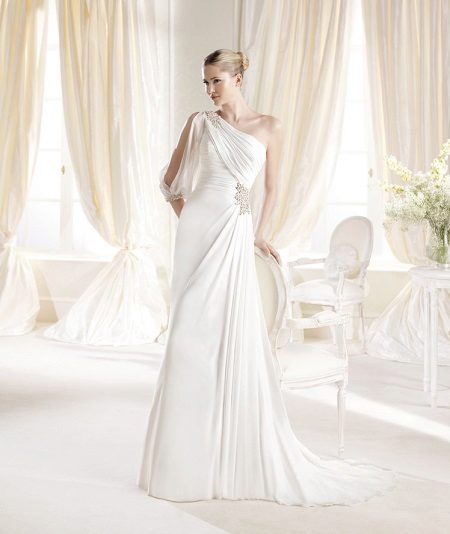 Empire style wedding dress