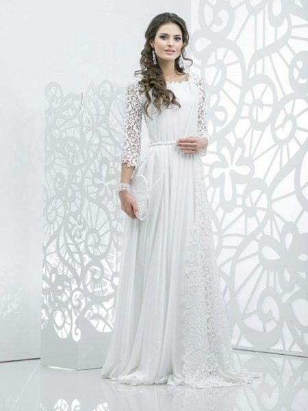 Fully Enclosed Wedding Dress