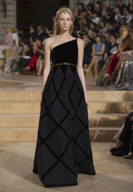 Valentino Strapless Evening Dress