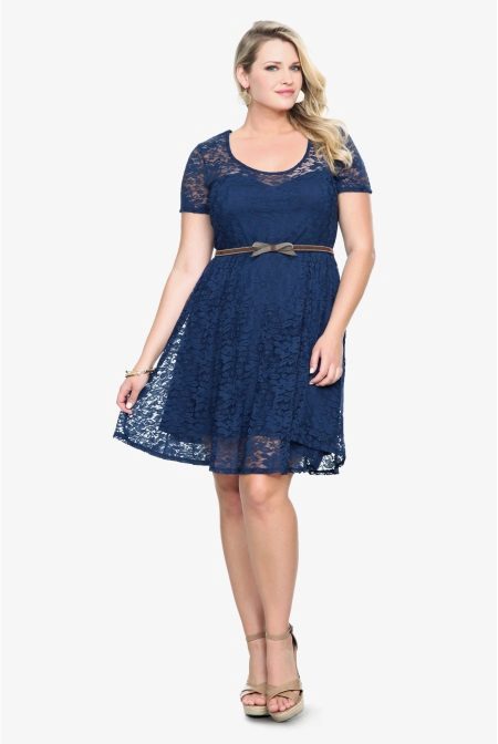 Letni wieczór krótka sundress na tłuszcz