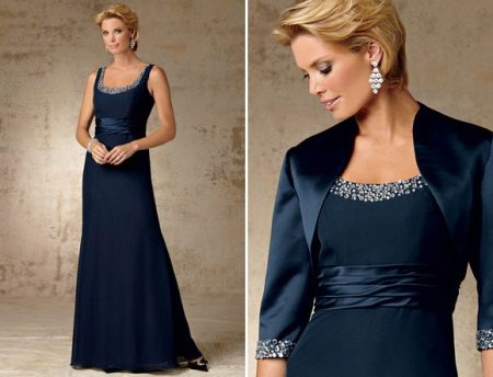 Accessories for the evening dress of the mother of the bride