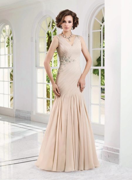 Mermaid dress for mother of the bride