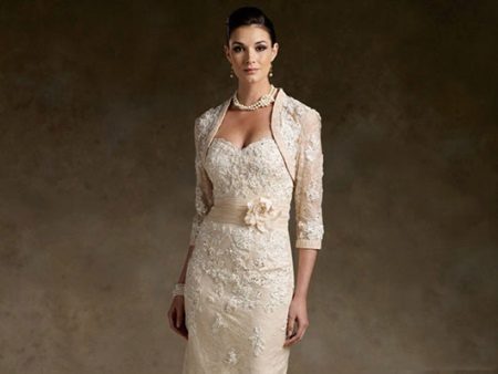 Evening look for the mother of the bride