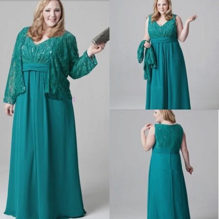 Emerald Dress for Fat