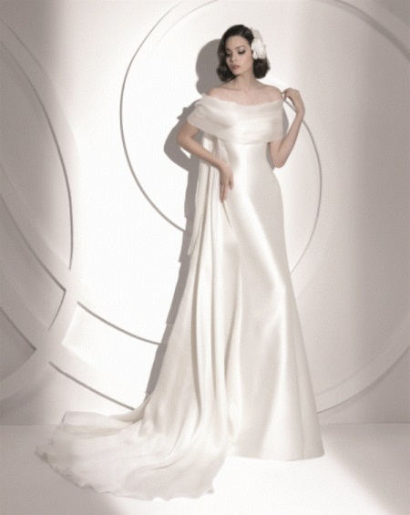 Satin dress wedding direct
