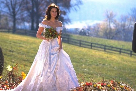 Wedding dress from the movie