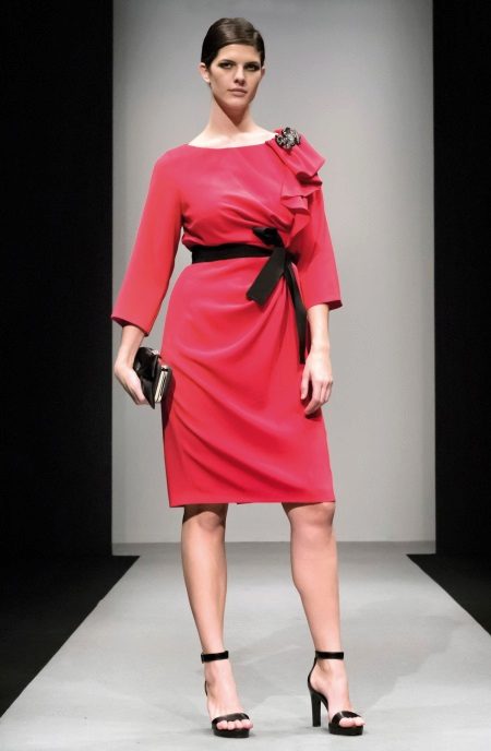 Midi dress for overweight women