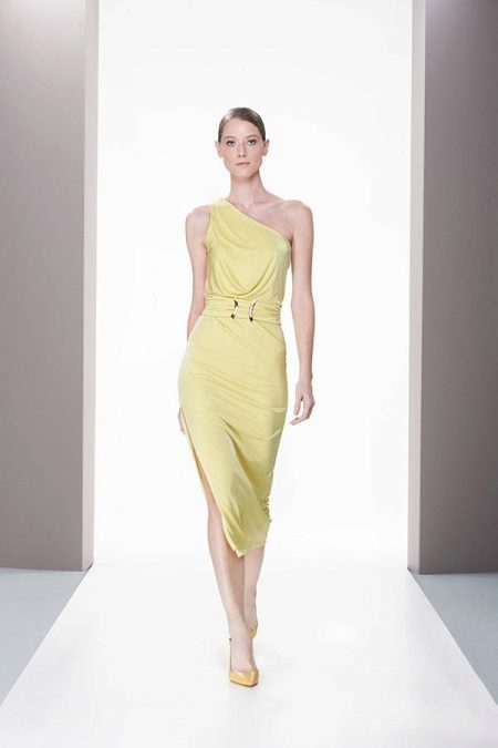 Asymmetric Midi Summer Dress