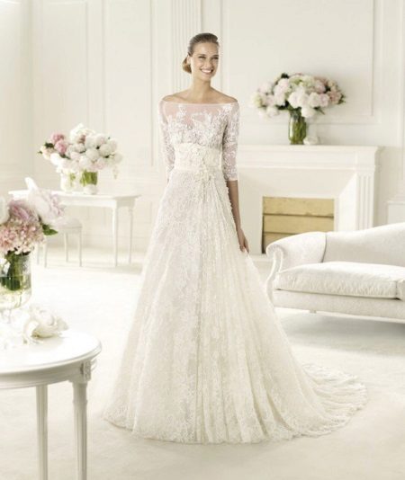 Wedding dress from the collection of 2013 from Eli Saab a-line