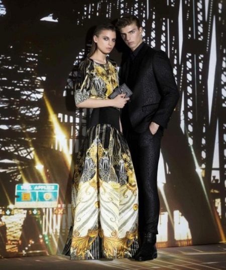 New Year's floor gown