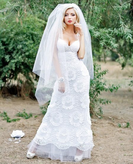 Crocheted Wedding Dress