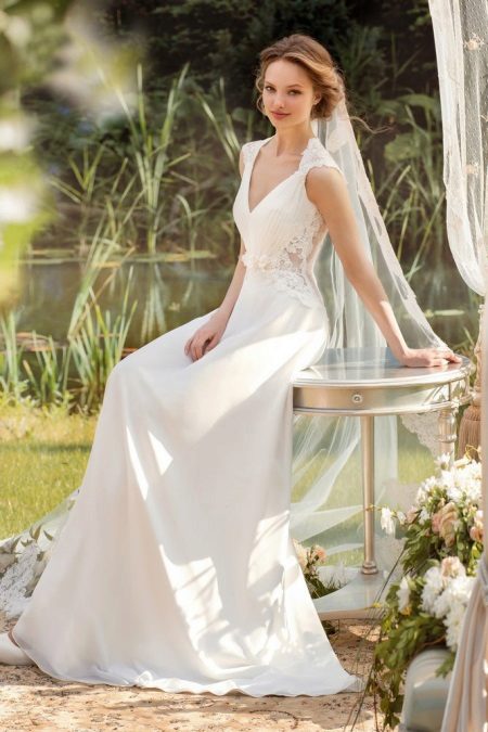 Wedding dress from the collection of Sole Mio Empire