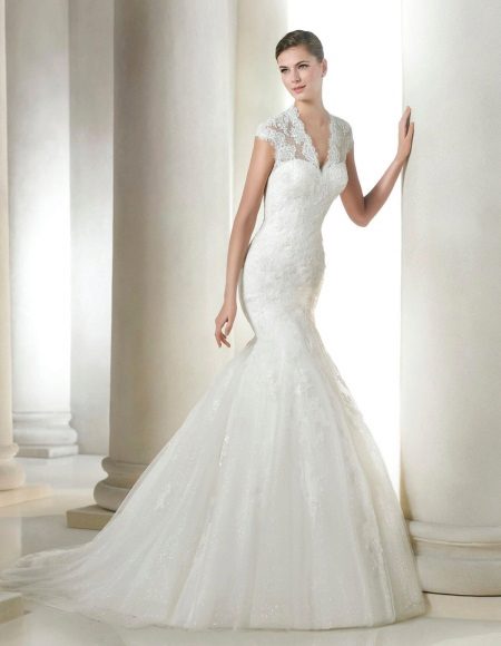 San Patrick Mermaid Fashion Wedding Dress