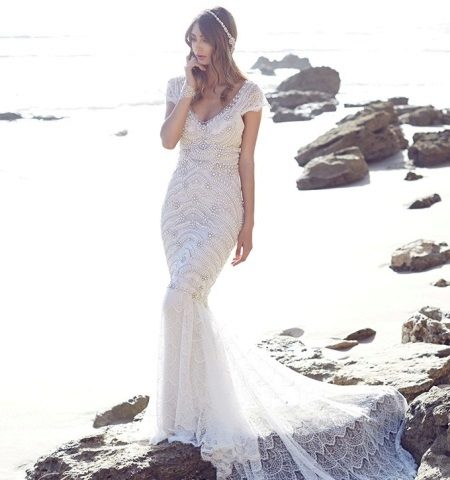 Mermaid Wedding Dress by Anna Campbell