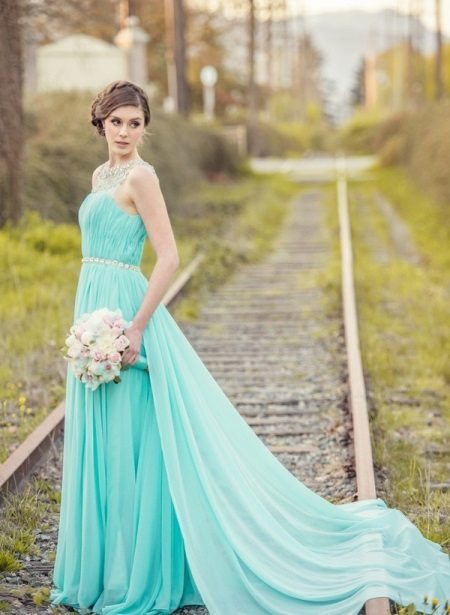 Turquoise Tiffany Dress