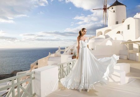 A-line Lanesta Wedding Dress