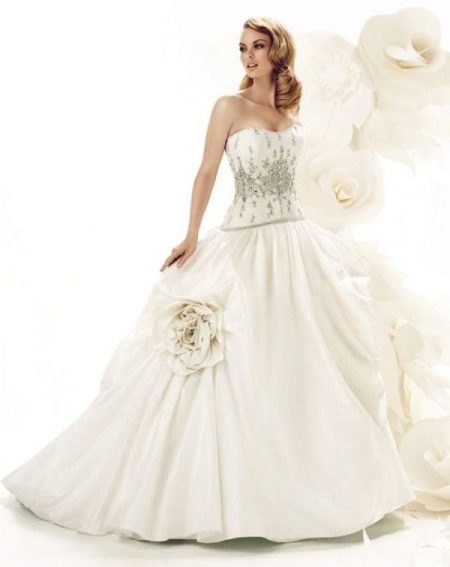 Wedding corset and skirt