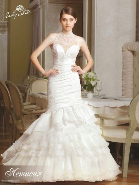 Wedding dress from the collection Melody of love from Lady White mermaid