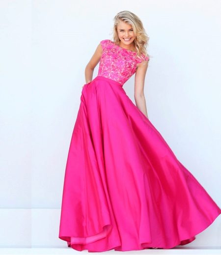 Fuchsia Dress Combination