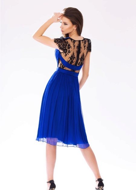 Short chiffon dress