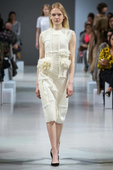 Sleeveless winter dress