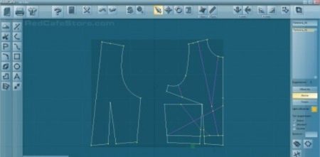 Couture dress bodice pattern