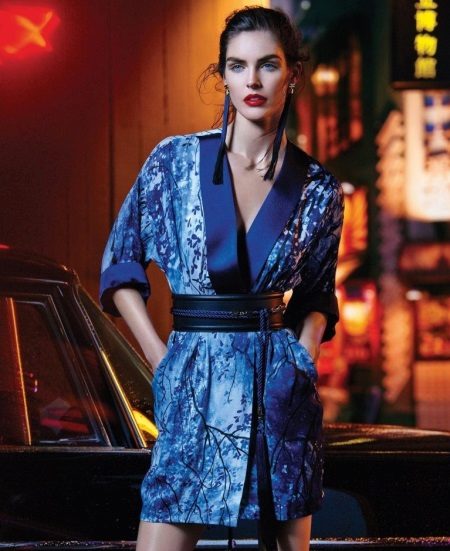 Decoration for a dress colored