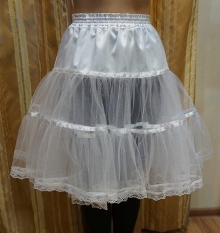 Short petticoat without rings