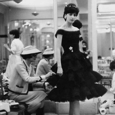 Chanel a-line dress