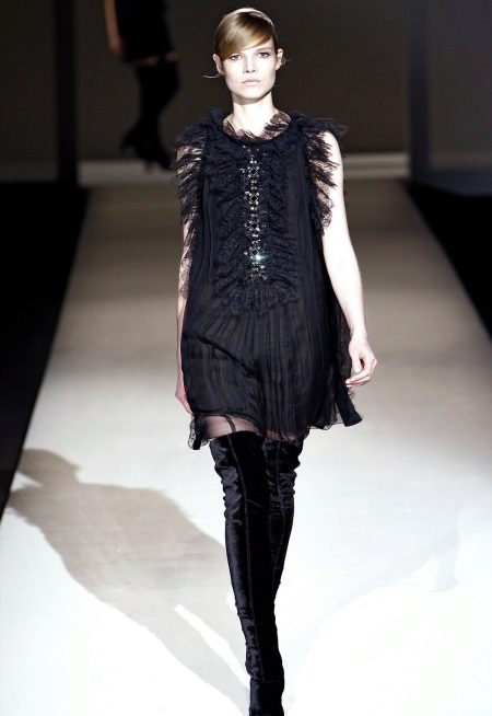 Feather Cocktail Dress