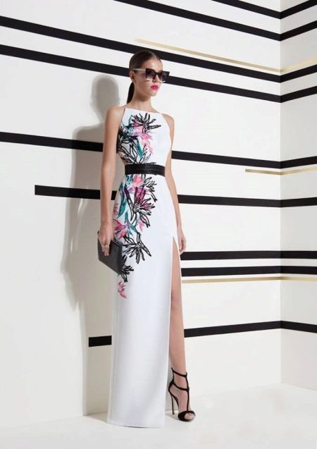 Floral Floor-Length Dress