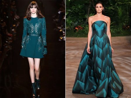 Dress of color Bay of Biscay