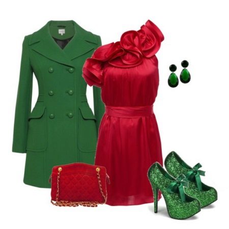 Green Cherry Dress Accessories