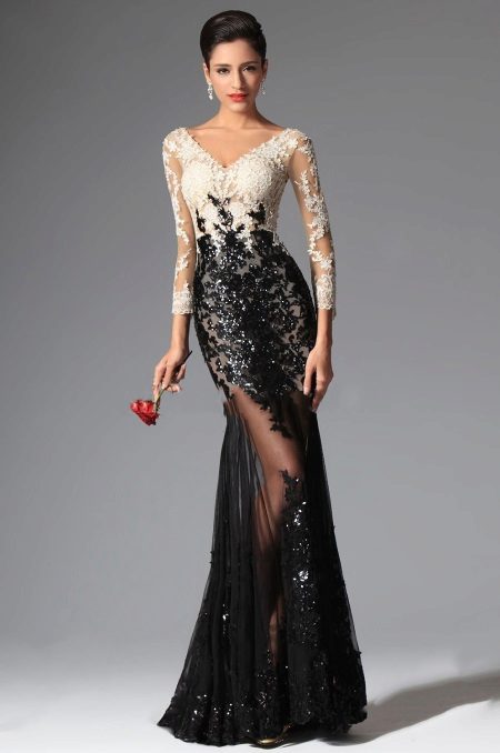 Long evening dress