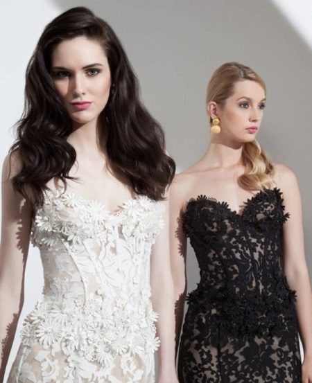Lace Dress Hairstyle