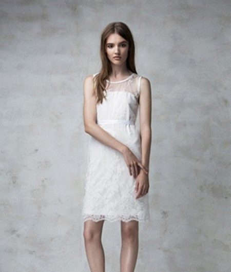 Sleeveless Lace Dress