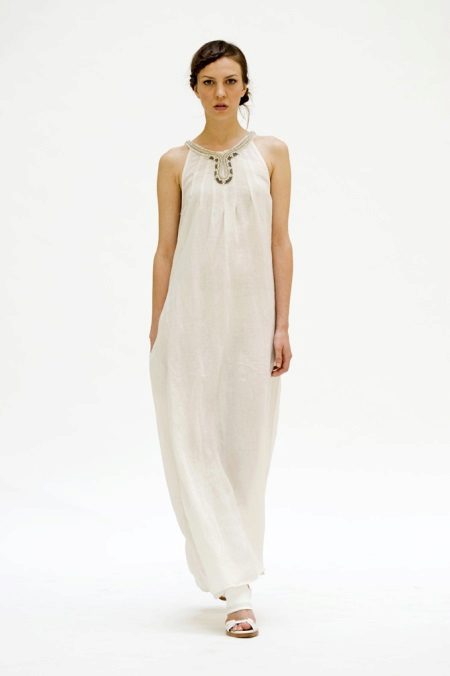Long linen dress-sundress