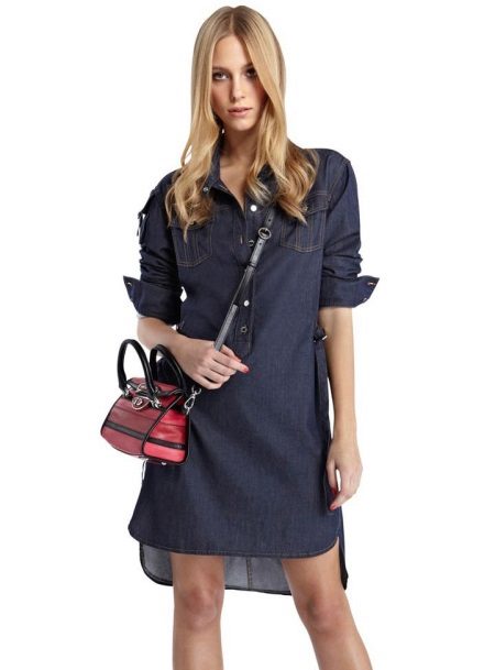 Clutch Shirt Dress