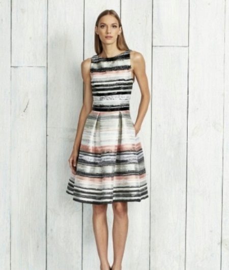 Nautical retro dress