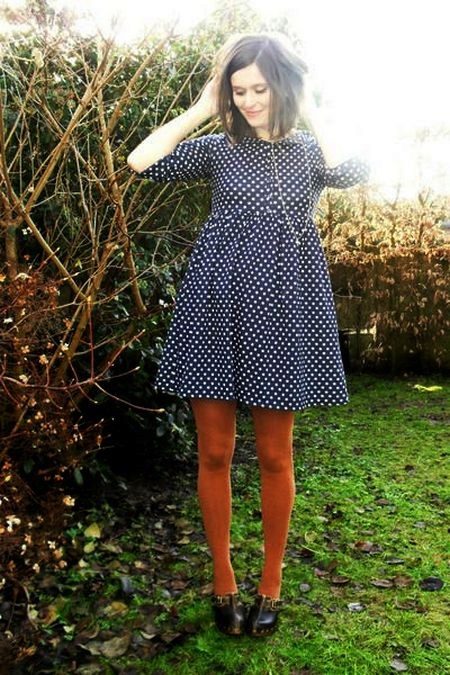 High Waist Dress Tights