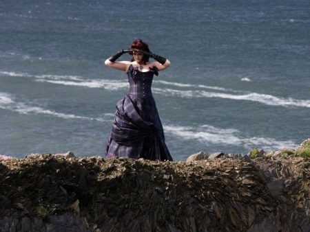 Long plaid dress for overweight women