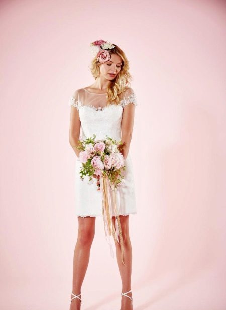 Beautiful wedding dress sheath