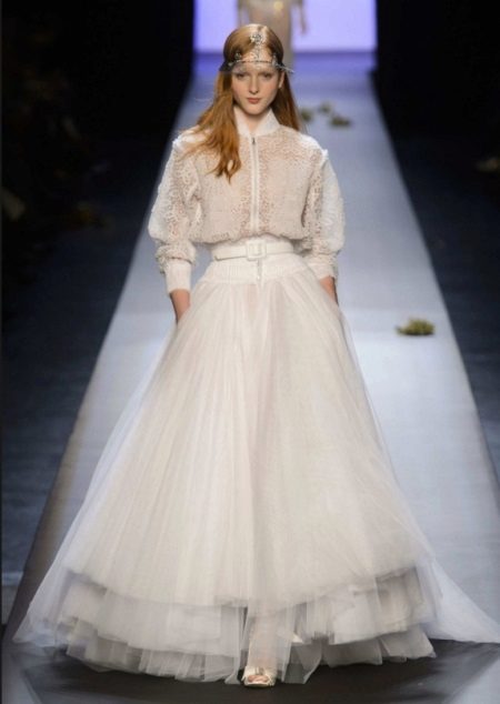 Wedding dress from a famous designer