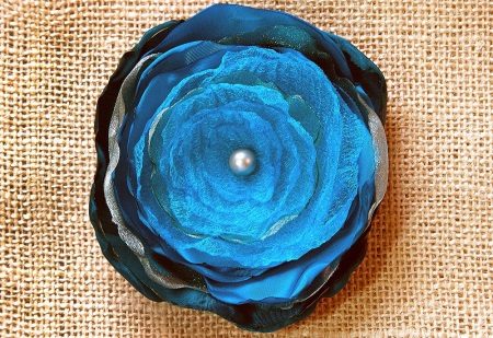 Organza Multilayer Flower