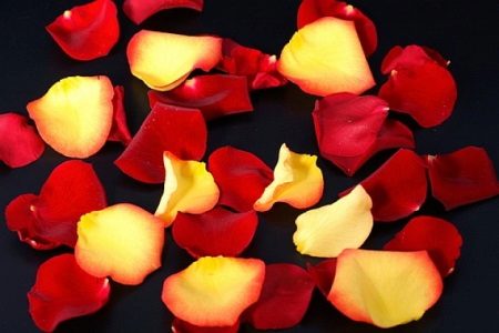 Fabric flower pattern