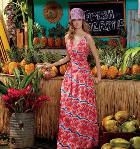 Color summer sundress