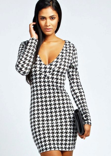 Bodycon Dress with Long Sleeves