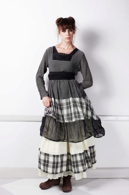 Boho style dress for overweight