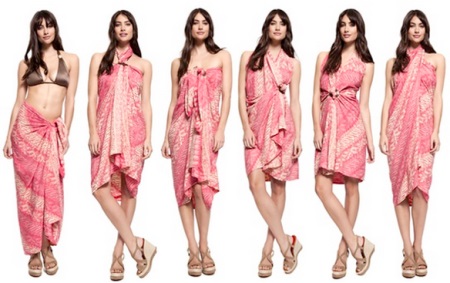 Ways to tie a sarong