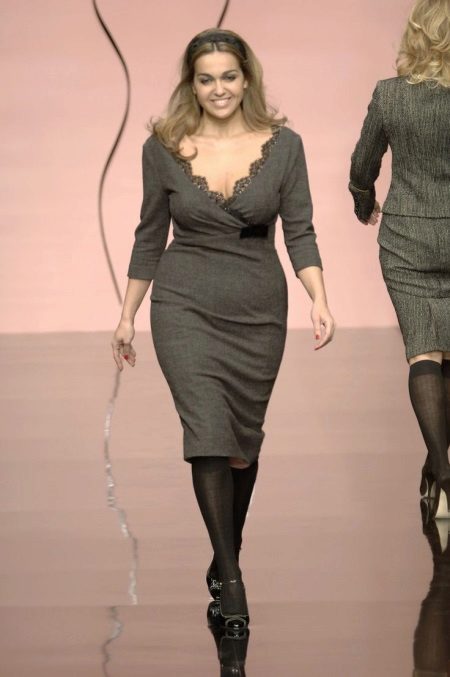 Winter dress for overweight